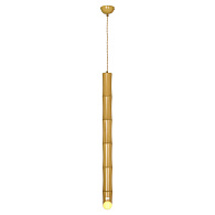 Подвесной светильник Lussole LSP-8563-5, 5*76 см, бамбук