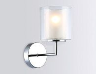 Бра 19*12*22- см, 1*E14*40W, K, Ambrella Light High Light LH56005, хром