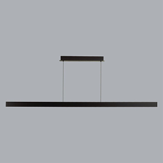 Подвесной светильник 4*120*0 см, 1 LED*38W, 3000 К, Odeon Light Beveren, черный 6683/38L