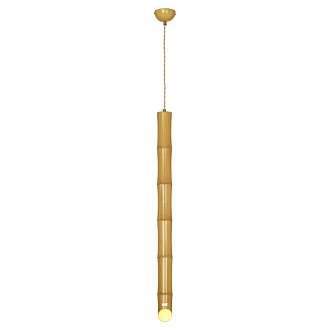 Подвесной светильник Lussole LSP-8563-5, 5*76 см, бамбук