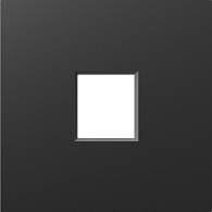 Donel A07 матовый карбон накладка 1-я для розеток RJ45,TV,SAT,HDMI , серия DB, DE85930