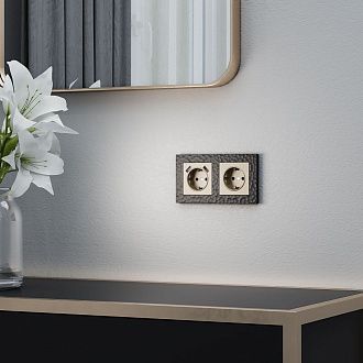 W1179511 Накладка для розетки USB, шампань Werkel, 4690389157462