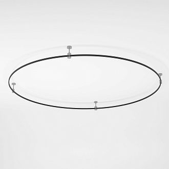 Аксессуары для трековых светильников магнитных 180*180*1,5 см, Elektrostandard Esthetic Magnetic 85218/00 черный