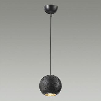Светильник 12 см, Odeon Light 6626/1LU, черный