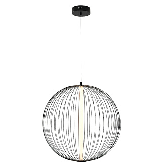 Светильник 60 см, 23W, 3000K, Sole Lightstar 734067, черный