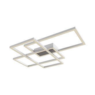 Накладной светильник 67*78*8 см, LED, 3000К-4000К, Maytoni Rida MOD015CL-L80WK белый
