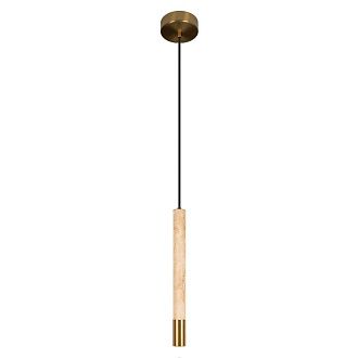 Подвесной светильник 4 см, Loft IT Everest 10583D Bronze, бронза-травертин