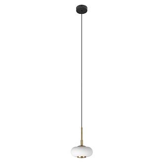 Подвесной светильник 16 см, 5W, 3000K, Loft IT Marshmallow 10390, черный-бронза