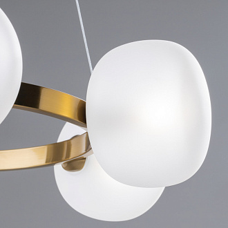 Светильник 49 см, Freya Donuts FR5444PL-06BS, латунь