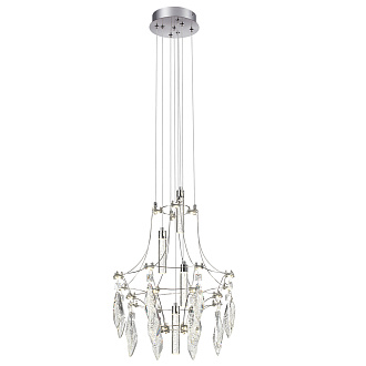 Подвесной светильник 41 см, 52*LED*35W, 4000К, 3150lm Odeon Light Flamenco 6699/35L, хром