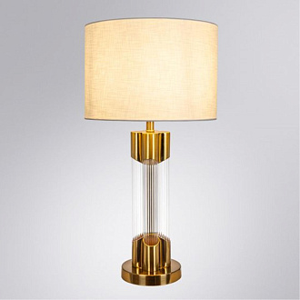Настольная лампа 32*60 см, 1 E27*60W,  К, Arte Lamp Stefania A5053LT-1PB, Полированная Медь