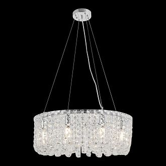 Люстра подвесная *60*35-100 см, 8*E14*60W, Lussole Starr LSP-6020, хром