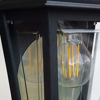 Настенный фонарь Elstead Lighting, Арт. DECO-LANE7-BLACK