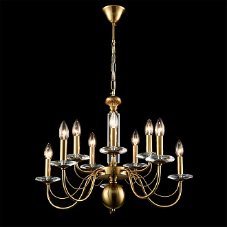 Люстра подвесная 63*90 см, 10*E14 Lumion Incanto 8033/10 медь