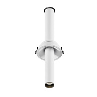 Встраиваемый светильник 3*3*31,6 см, LED, 7W, 3000К, Maytoni Technical Focus T C140RS-L300-7W3K-W белый, вр 7,5 см