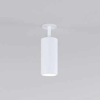Потолочный акцентный светильник 7*7*21 см, 15W 4200K Elektrostandard Diffe 25066/LED белый, вр 4,7 см