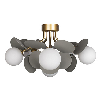 Светильник 55 см, Loft It 10008/6C Grey, золото