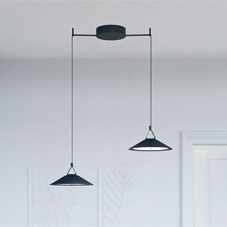 Светильник на шине 30*7,1 см, LED * 20W, 4000K, Denkirs Belty Flow DK5564-BK, черный