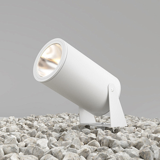 Ландшафтный светильник  13*0*23*19,2 см, LED 30W, 3000К, Белый Maytoni Bern O050FL-L30W3K