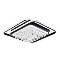 Светильник 46*46*20 см, LED 110W, 3000 / 6000K, Черный LED4U L8021-450 BK