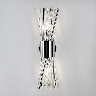 Настенный светильник 14*13*0,0000 см, Е14 2x40ВтW, Хром MODELUX ML.517.02