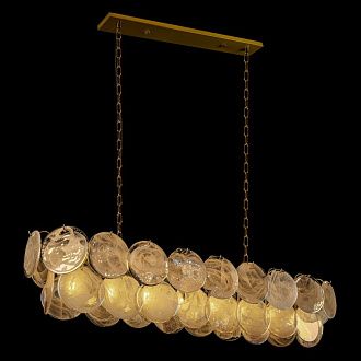 Подвесная люстра 120 см, Loft IT Lolly 10492/1200R Champagne, бронза