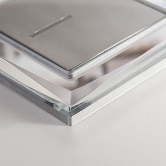 W0011220 Рамка на 1 пост Diamant, зеркальный Werkel, 4690389158803