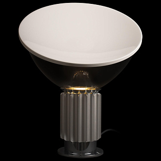 Настольная лампа 37*49 см, 1*E27*40W LOFT IT Taccia 10294/S Silver серебро, хром