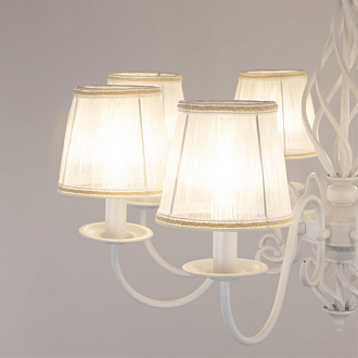 Люстра Citilux CL427180, диаметр 79 см, белый