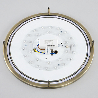 Светильник 35 см, 32W, 4000K Citilux Бостон CL709323N бронза