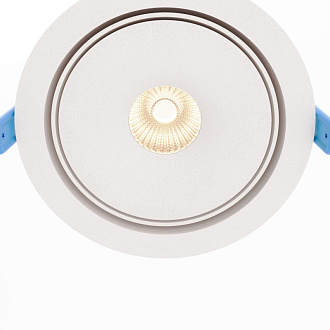 Встраиваемый светильник 12/11 см, LED 9W, 3000-6000K, IP20, 790 Lm Maytoni Technical Move DL060-9W3-4-6K-W белый, вр 11,5 см