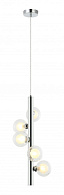 Люстра подвесная 27*27*61/150 см, 5*G9 LED  Хром Stilfort Shardin 2165/09/05P
