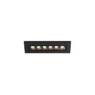 Встраиваемый светильник 18*5,2-5,7 см, LED*6W, 4000K, Maytoni Ghost O488DL-L6GF4K, Графит