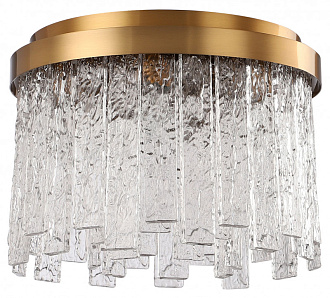 Люстра потолочная 40*40*28,5 см, 6*E14 40W Бронза Stilfort Frostyle 2155/05/06C