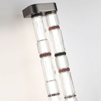 Светильник 88 см, 60W, 4000K, Odeon Light 5456/60WL, никель