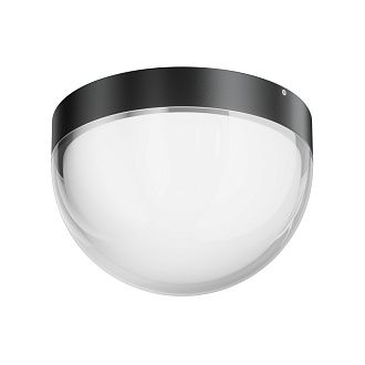 Накладной уличный светильник 18*18*12,2 см, LED, 3000К, Maytoni MON O438CL-L12GF3K серый