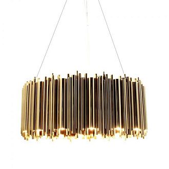 Подвесная люстра Brubeck Delightfull 60 60*60*35 см, 16*E14*40W, ImperiumLoft 40.825, Золотистый