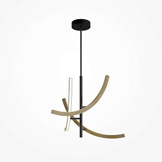 Подвесной светильник 72*65,5-94 см, *LED*21W, K, Maytoni Wabi MOD428PL-L27BK, Черный