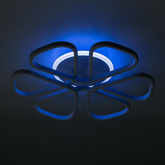 Светильник Citilux Сезар Смарт CL233A255E RGB, 90W LED, 3000-5500K, диаметр 58 см, коричневый