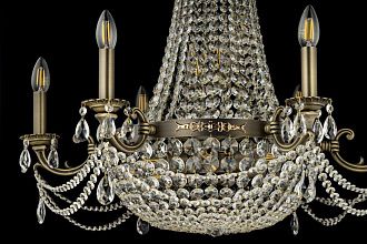 Люстра *73*70 см, 6*E27*60W, Dio D`arte Lodi Antique Lodi E 1.6.6.600 A, Бронза