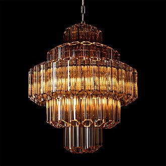 Подвесная люстра 60 см, Loft IT Celebration 10579/600 Amber, бронза