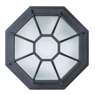 Уличный светильник Arte Lamp Pegasus A3100PL-1BK, черный, диаметр 27 см