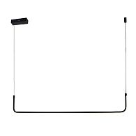 Люстра 125*6*120 см, 1*LED*25W, 3000K Gerhort G52122/1BK, Черный