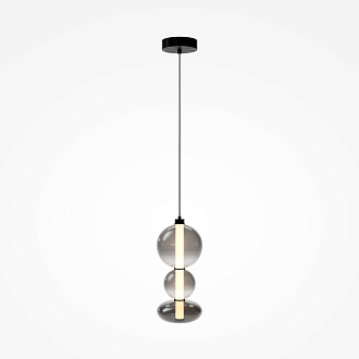 Подвесной светильник 20*20*371 см, LED, 24W, 3000К, Maytoni Futuro MOD307PL-L24B3K черный