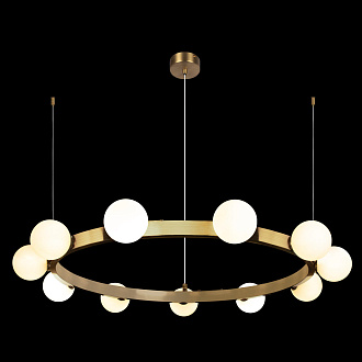 Подвесный светильник 80*8 см, 11*G9*40W LOFT IT Hoop 10311/11 латунь