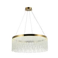 Люстра 80*80*150 см, 1*LED*50W, 4000K Gerhort G21124/1A BRS CL, Бронза