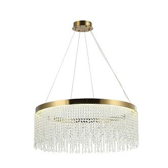 Люстра 80*80*150 см, 1*LED*50W, 4000K Gerhort G21124/1A BRS CL, Бронза