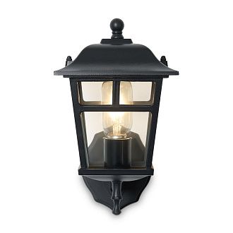 Уличное бра 19,5*16*-28 см, 1*E27*40W Voltega  VGL7212WL-01B, Черный