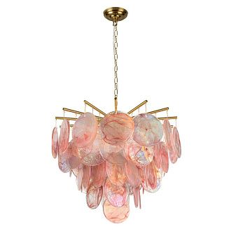 Подвесная люстра 60 см, LOFT IT Lolly 10492/600 Pink, золото
