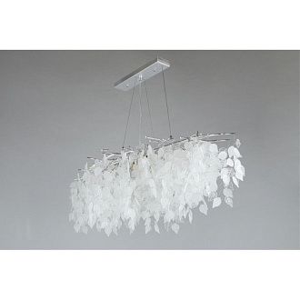 Подвесная люстра 120*60*80-150 см, 13*G9, 5W, Aployt Zhozefina APL.849.33.13, хром